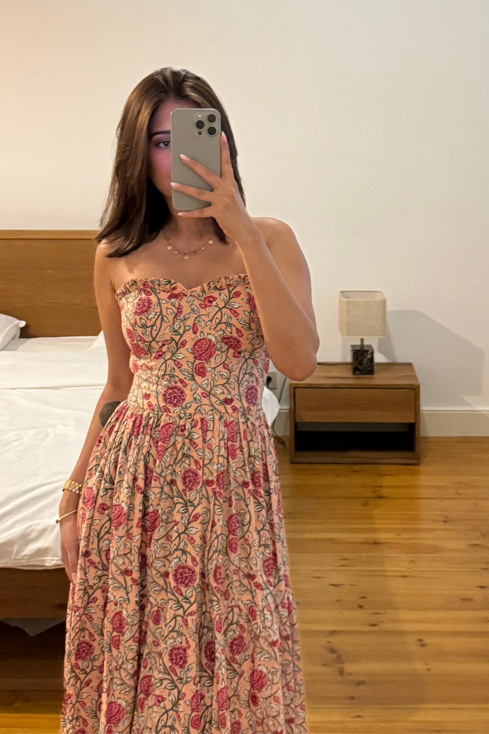 Cressida Floral Bustier Sundress